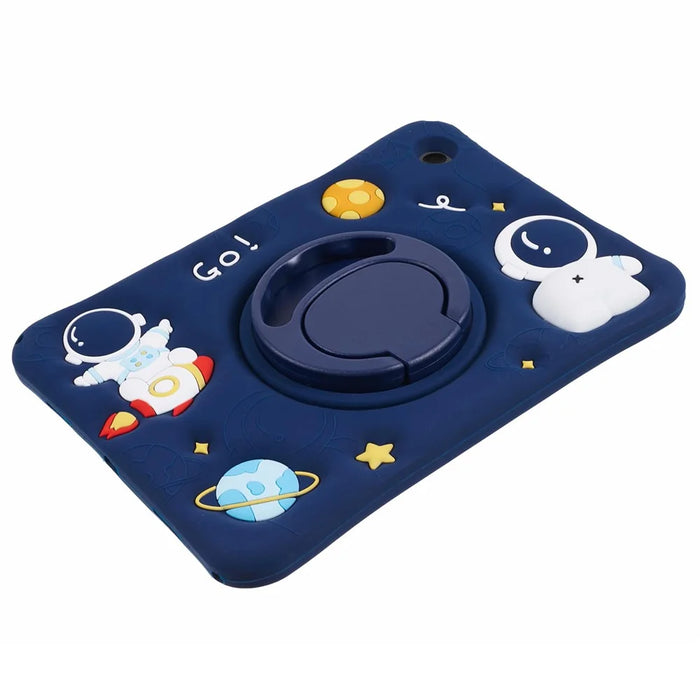 For Samsung Galaxy Tab A8 10.5 (2021) / (2022) Kickstand Case Astronaut Design Tablet Cover with Lanyard - 6
