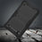 For Samsung Galaxy Tab A11 / A9 Kickstand Cover Silicone + PC Defender Shockproof Tablet Case - Black - 5
