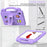 For Samsung Galaxy Tab A11 / A9 Case EVA Tablet Cover Anti-Drop Kickstand Case with Grip Handle - Purple - 3
