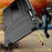 For Samsung Galaxy Tab S9+ / Tab S9 FE+ Rugged Cover T-Shaped Kickstand Protective Tablet Case - Black - 5