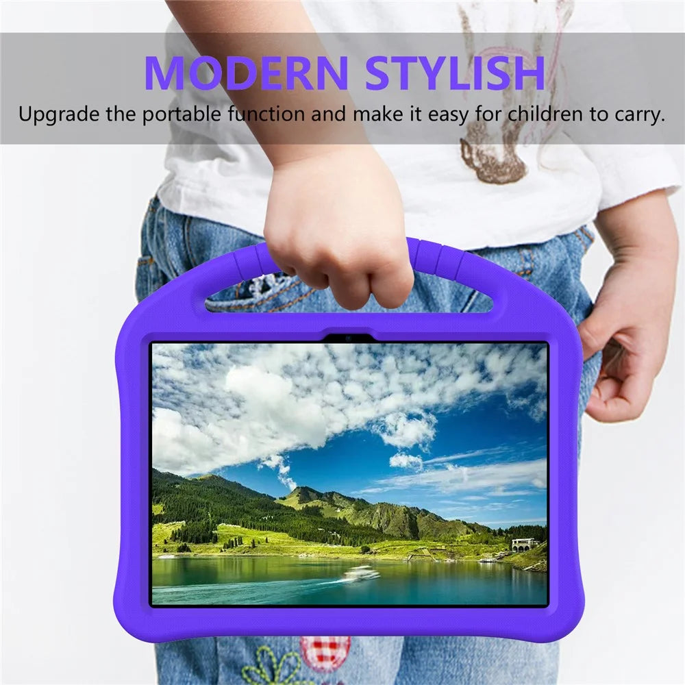 Cover for Blackview Tab 8 / Tab 70 / 7 / Oscal Pad 60 / Teclast M40 Pro / M40 Plus / M40 SE / M40 / P40S / P30S / P20S / P20HD / P40HD EVA Case - Purple - 6