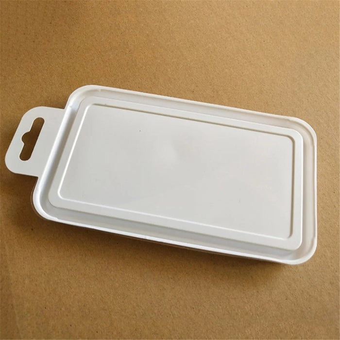 50Pcs Size L Packaging Boxes for Phone Case PC+PVC Storage Boxes with Clear Window, 19.3 x 8.8cm - 3