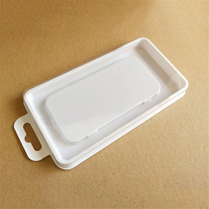 50Pcs Size L Packaging Boxes for Phone Case PC+PVC Storage Boxes with Clear Window, 19.3 x 8.8cm - 4