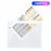 100Pcs 25x17cm Adhesive Shipping Bags Express Logistics Packaging Bag Clear Envelopes - 1