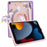 For iPad 10.2 (2021) / (2020) / (2019) / Air 10.5 inch (2019) / Pro 10.5-inch (2017) Case Cartoon Horse Rotary Kickstand Cover - 1