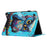 For Samsung Galaxy Tab A11 / A9 Case Pattern Printing Card Holder PU Leather Cover - Owl - 4