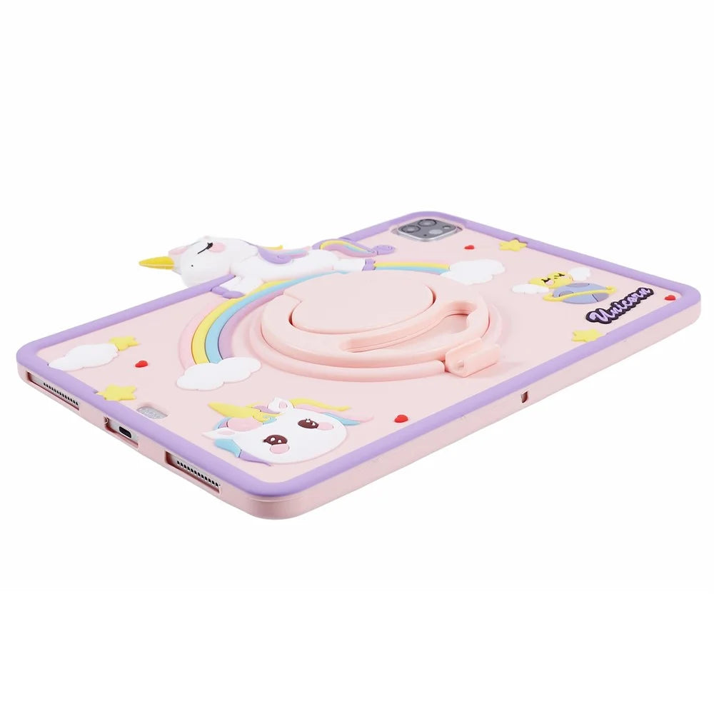 For iPad Air 11 (2026) / (2025) / (2024) / Air (2020) / (2022) / Pro 11 (2024) / (2020) / (2021) / (2022) Kickstand Case Horse Anti-Drop Tablet Cover - 7
