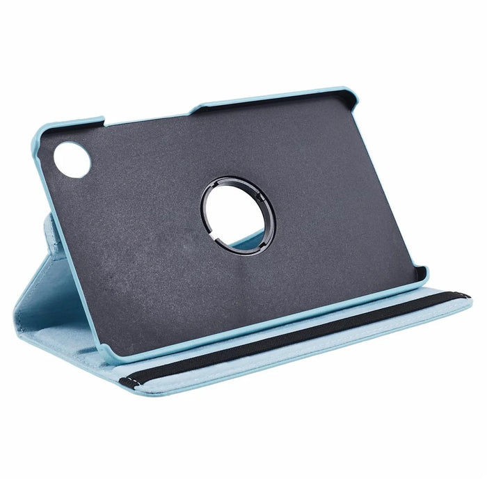 For Samsung Galaxy Tab A11 / A9 Case PU Leather Rotating Stand Tablet Cover - Baby Blue - 6