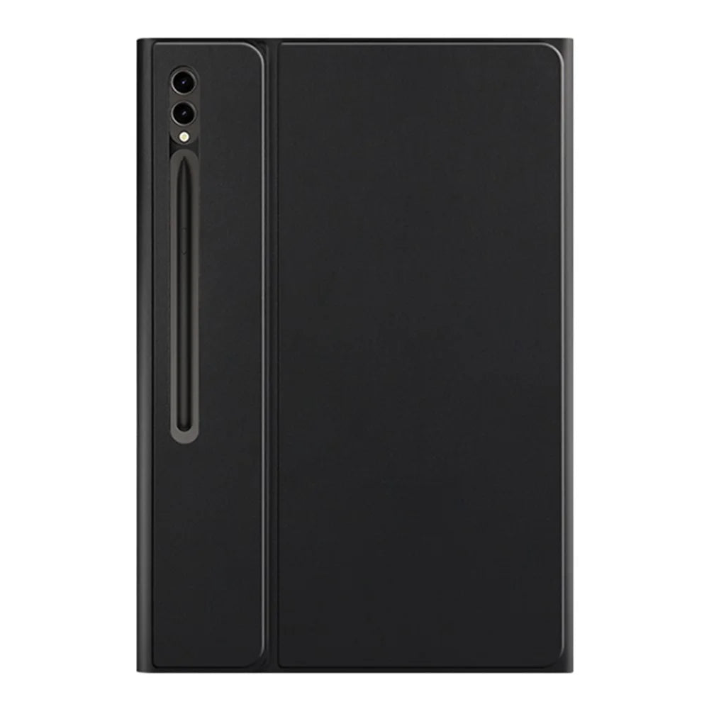 For Samsung Galaxy Tab S10 Ultra / S9 Ultra / S8 Ultra Backlight Touchpad Bluetooth-Compatible Keyboard with Pen Slot Leather Tablet Case - 6