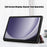 For Samsung Galaxy Tab A11+ / A9+ Case Tri-fold Stand Pattern Printing Tablet Cover - Graffiti - 3