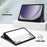 For Samsung Galaxy Tab A11+ / A9+ Case Tri-fold Stand Pattern Printing Tablet Cover - Graffiti - 4