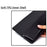 For Samsung Galaxy Tab A9+ Glittery Powder Tablet Case Card Slot PU Leather Cover - Blue - 6