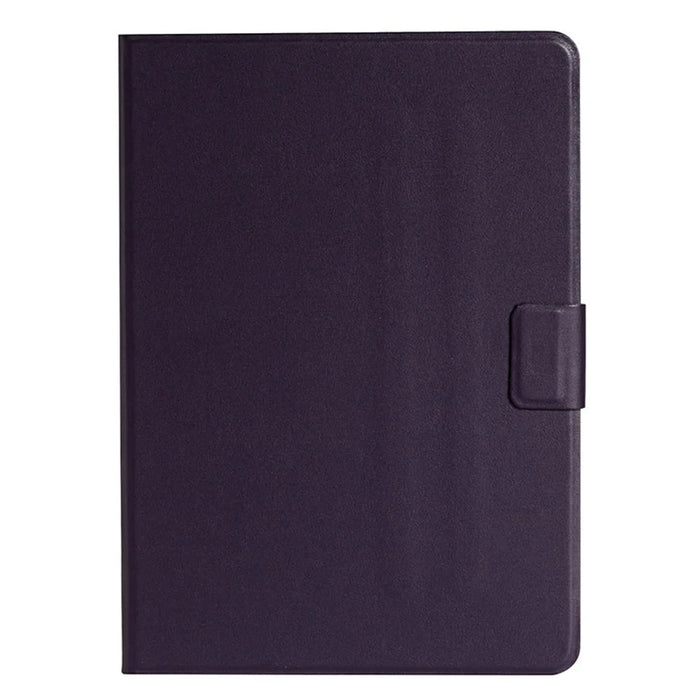 For Samsung Galaxy Tab A9+ Dustproof Tablet Case Card Holder PU Leather Shell Cover - Purple - 7