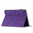 For Samsung Galaxy Tab A9+ Case Imprinted Shell Stand PU Leather Stand Tablet Cover with Card Slot - Purple - 4
