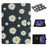 For Samsung Galaxy Tab A9 Case Pattern Printing Card Holder Tablet Leather Cover - Daisy - 1