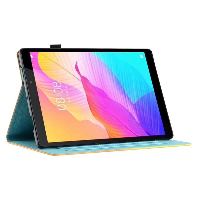 For Samsung Galaxy Tab A9+ Pattern Case Auto Sleep / Wake PU Leather Tablet Cover - Butterfly - 2