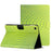 For Samsung Galaxy Tab A9 Pattern Folio Case Smart PU Leather Tablet Cover - Green Crocodile Pattern - 1