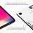 For Samsung Galaxy Tab A9 Folio Stand Cover PU Leather Pattern Printing Tablet Case - Chinese Rose - 4