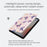 For Samsung Galaxy Tab A9+ Butterfly Pattern Cover PU Leather Smart Folio Tablet Case - Rose Butterfly - 3