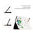 For Samsung Galaxy Tab A9+ Cartoon Pattern Cover PU Leather Smart Tablet Case - Space Rabbit - 4