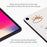 For Samsung Galaxy Tab A9+ Cartoon Pattern Cover PU Leather Smart Tablet Case - Space Rabbit - 5
