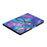 For Samsung Galaxy Tab A9 Case Card Holder Pattern Tablet Cover - 8-Shape Starry Sky - 5