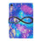For Samsung Galaxy Tab A9 Case Card Holder Pattern Tablet Cover - 8-Shape Starry Sky - 7