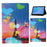 For Samsung Galaxy Tab A9 Case PU Leather Stand Tablet Cover - Tower - 1