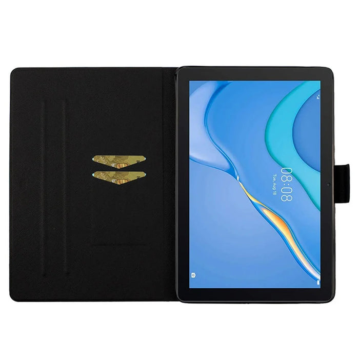 For Samsung Galaxy Tab A9 Case PU Leather Stand Tablet Cover - Tower - 2