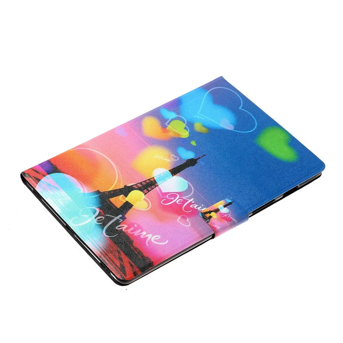 For Samsung Galaxy Tab A9 Case PU Leather Stand Tablet Cover - Tower - 5