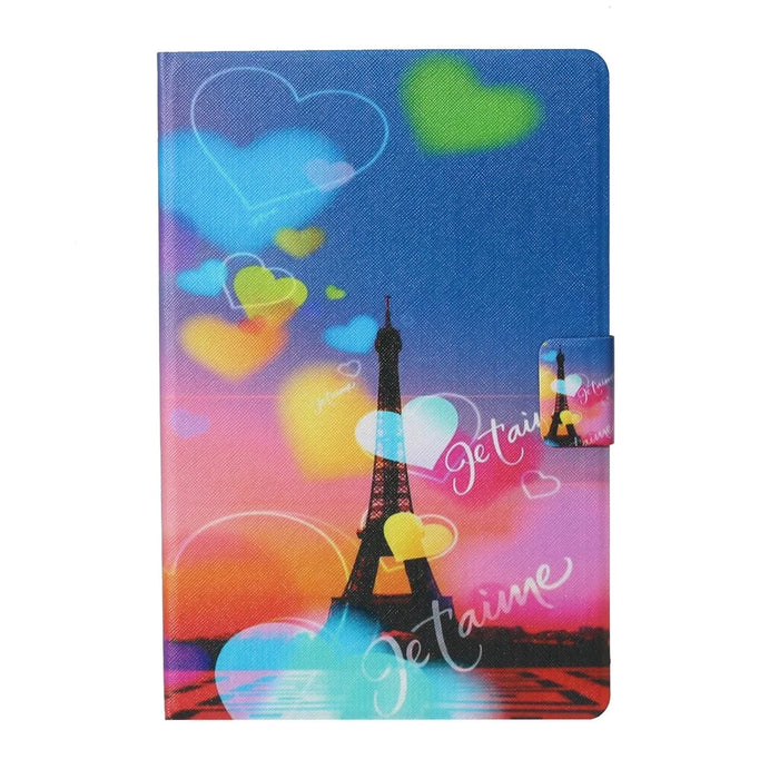 For Samsung Galaxy Tab A9 Case PU Leather Stand Tablet Cover - Tower - 6