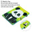 For Samsung Galaxy Tab A9 Case Pattern Stitching PU Leather Card Slots Tablet Cover - Panda - 5