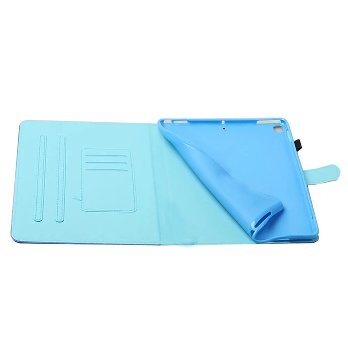For Samsung Galaxy Tab A9 Case Pattern Printing Tablet Cover with Stand - Sunflower - 4