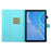 For Samsung Galaxy Tab A9+ Case Card Slots Pattern Printing Leather Tablet Cover - Rainbow Owl - 2