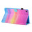 For Samsung Galaxy Tab A9 Case Card Slots Pattern Printing Tablet Cover - Sunrise - 4