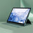 For Samsung Galaxy Tab S9+ / Tab S9 FE+ Case PC+TPU+PU Leather Stand Tablet Cover - Green - 3