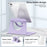For iPad mini (2024) / mini (2021) Case PU Leather+Acrylic Stand Detachable Tablet Cover - Purple - 5