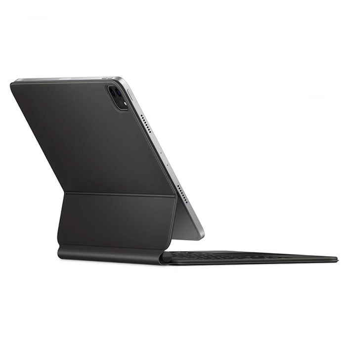 For iPad Pro 12.9 (2020) / (2021) / (2022) Magnetic Floating Bluetooth-compatible Keyboard + Leather Tablet Case - 2