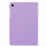 For Samsung Galaxy Tab A9+ Case Shockproof PU Leather Tablet Flip Cover - Purple - 2