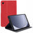 For Samsung Galaxy Tab A9 Tablet Case Anti-Drop PU Leather Flip Cover - Red - 1