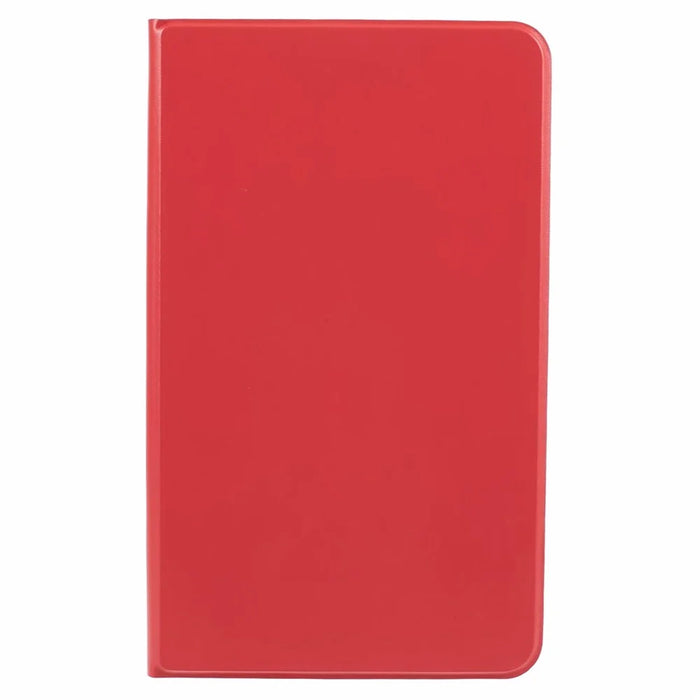 For Samsung Galaxy Tab A9 Tablet Case Anti-Drop PU Leather Flip Cover - Red - 3