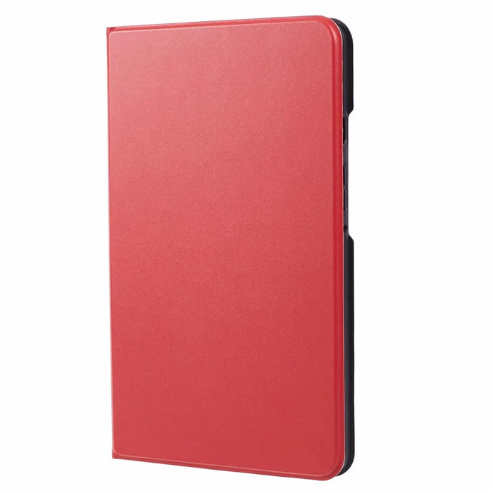 For Samsung Galaxy Tab A9 Tablet Case Anti-Drop PU Leather Flip Cover - Red - 4