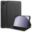 For Samsung Galaxy Tab A9 Case PU Leather Wallet Stand Auto Wake  /  Sleep Tablet Cover - Black - 1