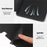 For Samsung Galaxy Tab A9 Case PU Leather Wallet Stand Auto Wake  /  Sleep Tablet Cover - Black - 6