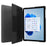 For Microsoft Surface Go 4 Case Foldable PU Leather Stand Full Protection Cover - Black - 3