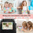 For Samsung Galaxy Tab A9+ Tablet Case Butterfly Shape Silicone + PC Kickstand Phone Cover with Shoulder Strap - 5