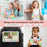 For Samsung Galaxy Tab A9 Tablet Case Silicone + PC Anti-scratch Kickstand Cover with Shoulder Strap - 5