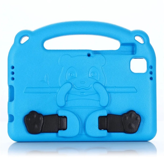For Samsung Galaxy Tab A9 Case Cartoon Panda Kickstand Tablet EVA Cover - Black - 2