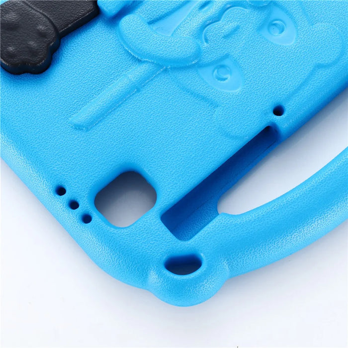 For Samsung Galaxy Tab A9 Case Cartoon Panda Kickstand Tablet EVA Cover - Black - 7