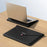 15 Inch Laptop Sleeve Case with Stand Feature PU Leather Storage Bag Slim Envelope - Black - 2